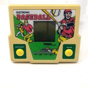Vintage 1987 Tiger Electronics Baseball Handheld Game -Tested-Works